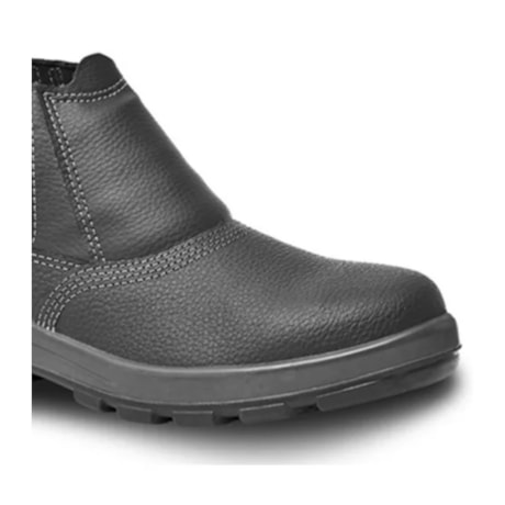 Botina de Segurança de Couro Preto com Bico de Aço 4095USES2400LB BRAVO-971f91f6-1df0-4414-b719-ea2862066bcb