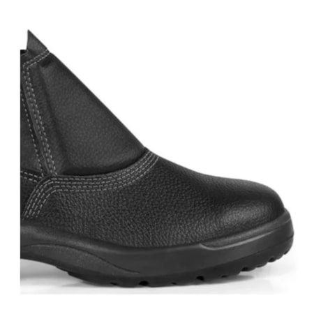 Botina de Segurança de Couro Preto com Bico de PVC 4095USES4600LB BRAVO-deb2276c-39c4-4ab4-9708-468f9cbf4564