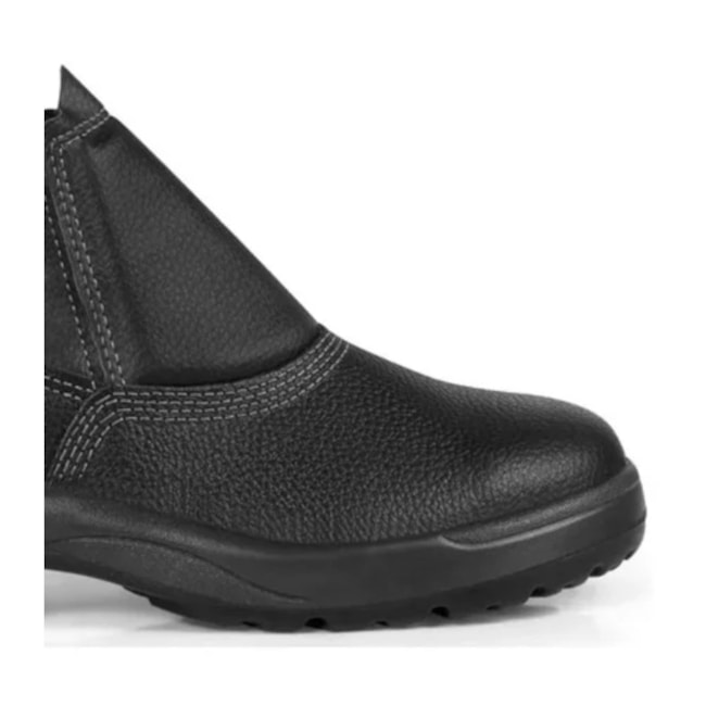 Botina de Segurança de Couro Preto com Bico de PVC 4095USES4600LB BRAVO-f745978c-3c8e-4458-b364-5fc63053969c