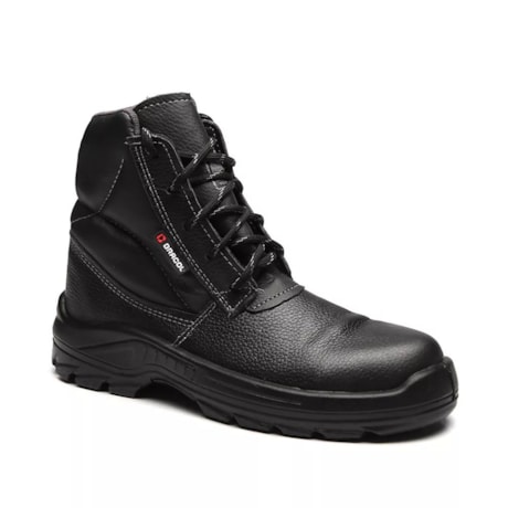 Botina de Segurança Microfibra Biqueira Composite Bidensidade Solado Estabilizador Preta CA 43938 4031BAMS1662LL BRACOL-46f012cf-6d70-4611-80ba-5ef5ee3d0128