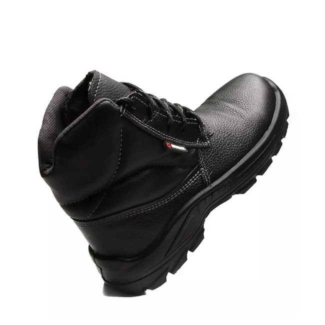 Botina de Segurança Microfibra Biqueira Composite Bidensidade Solado Estabilizador Preta CA 43938 4031BAMS1662LL BRACOL-ddcdd699-df12-4b15-9743-318520434a51