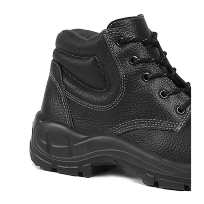 Botina de Segurança Preta com Cadarço com Bico de Aço Nº 45 2020BAAS2400LL BRACOL -fad2d201-6edc-4692-9b9f-e88f2dd43b65