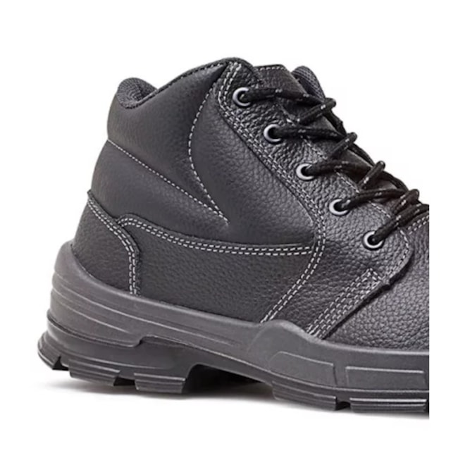 Botina de Segurança Preta com Cadarço e Bico de PVC CA 26449 2020BAAS4400LL BRACOL -ae5ec5ef-1c81-4a49-8762-4856498b806b