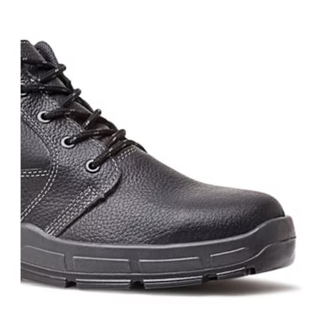 Botina de Segurança Preta com Cadarço e Bico de PVC CA 26449 2020BAAS4400LL BRACOL -0dcec621-7f10-4b73-8e0a-c118d16fd427