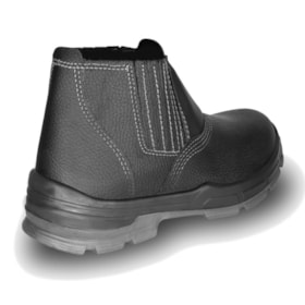 Botina de Segurança Preta com Elástico Bico de Composite CA 42165 4045BELS1600LL BRACOL