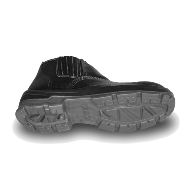 Botina de Segurança Preta com Elástico Bico de Composite CA 42165 4045BELS1600LL BRACOL-18833c71-42a0-4676-abf1-96d25e4dd5f6