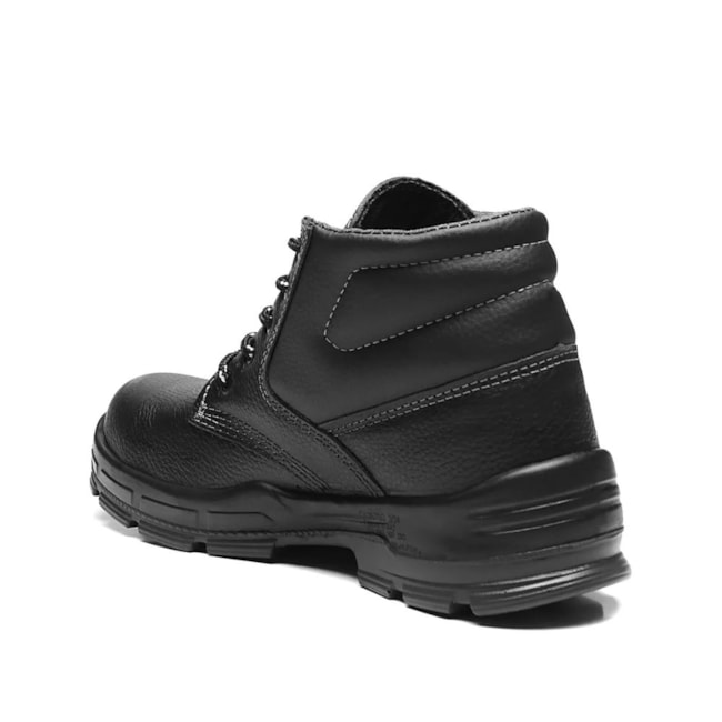 Botina de Segurança Preta PU com Cadarço Bico de PVC CA 26706 4045BAAS4400LL BRACOL-b89f7958-063f-4250-9959-a9d1f7f601e2