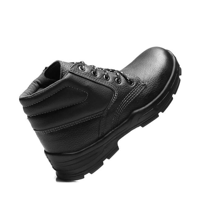 Botina de Segurança Preta PU com Cadarço Bico de PVC CA 26706 4045BAAS4400LL BRACOL-7c2e926d-c648-4592-a250-e33726408f58