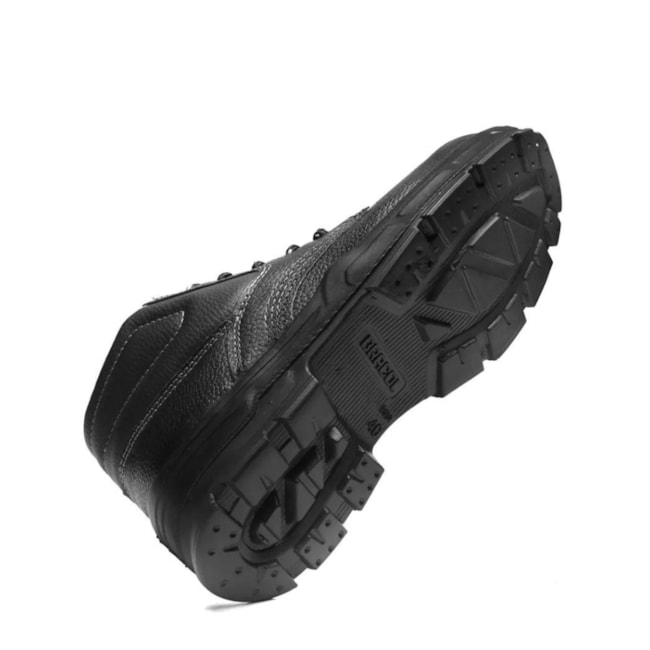 Botina de Segurança Preta PU com Cadarço Bico de PVC CA 26706 4045BAAS4400LL BRACOL-e7ff6a46-c933-4545-be46-aa66443ceb55