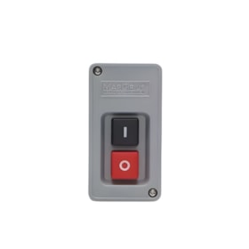 Botoeira Liga/Desliga em Caixa Plástica 3P 30A 220V CS-102 C1A1FETP MARGIRIUS