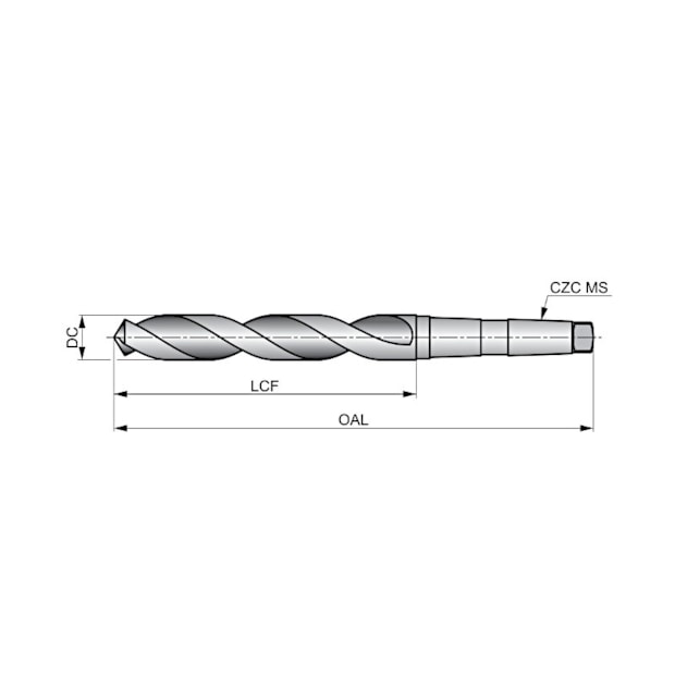 Broca 18.00 mm Haste Cônica HSS DIN 345N Revenida A13018.0 DORMER-60ae1771-1aaa-4a2b-8c9e-cd06199a0a51