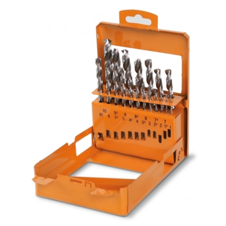 Broca Aço Rápido para Metais 1.0 a 10.0mm 19pcs 412/SP19 Beta-30e61994-e841-42e5-a937-840b275f77b2