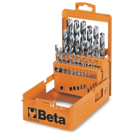 Broca Aço Rápido para Metais 1.0 a 13.0mm 49 Peças 412/SP49 BETA-d9345e14-c4dd-496d-9726-a81e81735725