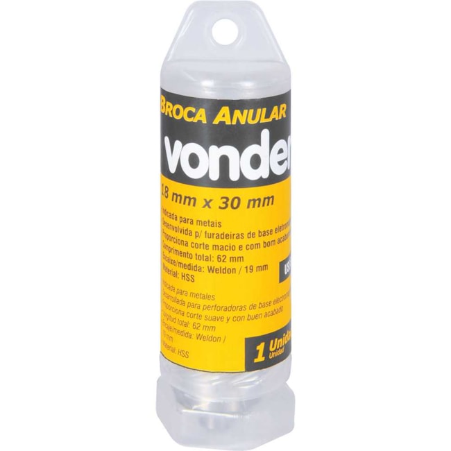 Broca Anular Encaixe Weldon 18mm x 30mm 5310018030 VONDER-fc39be26-94d0-4710-8081-177ae0218487