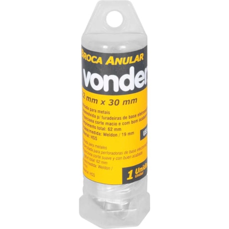Broca Anular Encaixe Weldon 22mm x 30mm 5310022030 VONDER-df8fc84c-f5e5-43b9-b6f3-e18a24e94b83