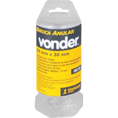 Broca Anular Encaixe Weldon 30mm x 30mm 5310030030 VONDER-b2513a4f-e749-4093-80cc-42418a5d3880