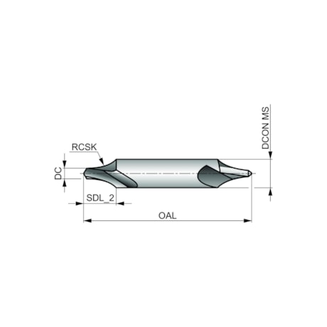 Broca Centro HSS 3.15mm X 8.00mm DIN 333R A2103.15X8.0 DORMER-da622020-53e3-46ad-b81a-377e8310cd2b