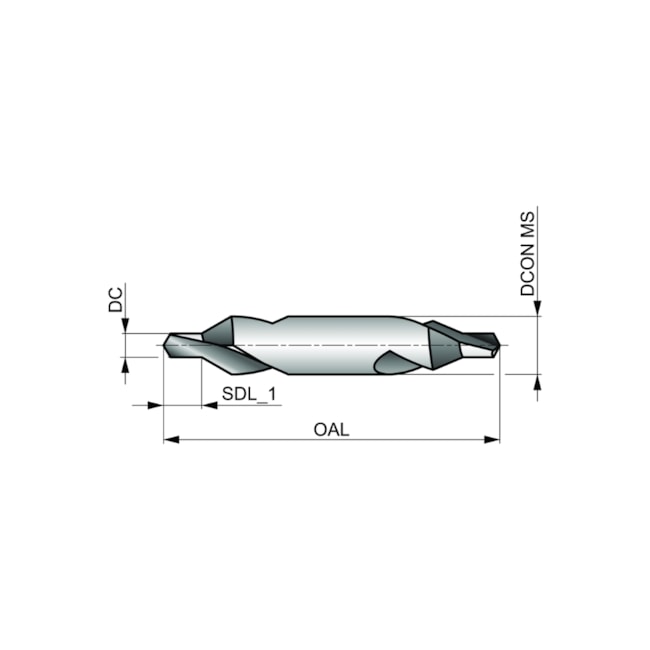 Broca Centro HSS 3.15mm X 8.00mm TiN DIN 333A A2053.15X8.0 DORMER-8b64aaa9-9315-48ef-a493-c111450daf7d