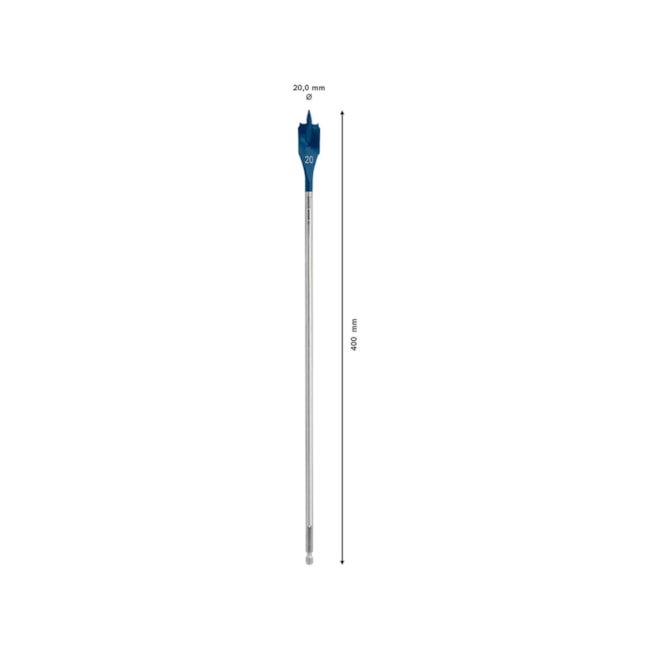 Broca Chata para Madeira 20mm x 400mm EXPERT SELFCUT SPEED 2608900347 BOSCH-7a9c14ed-5f05-41a6-921d-907f5ca5ea3a