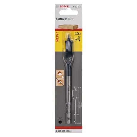 Broca Chata para Madeira Selfcut 13.00x152mm 2608595485 BOSCH-e4331ed7-b346-4ee6-8344-5cbfdd6b294d
