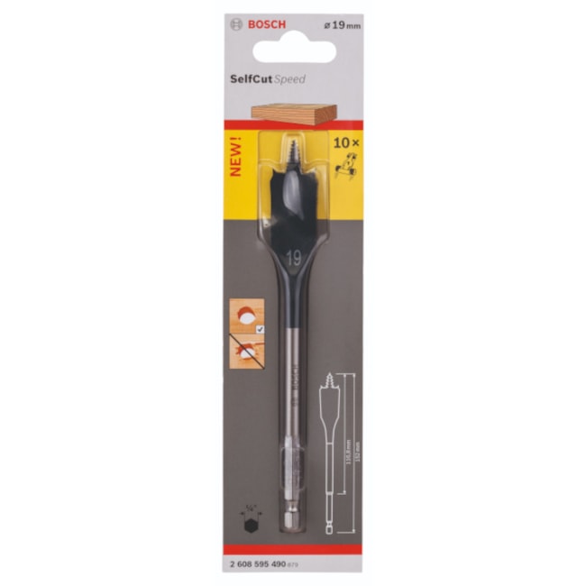 Broca Chata para Madeira Selfcut 19.00x152mm 2608595490 BOSCH-2653733e-ce48-46bd-b06d-0af20b53c1f4