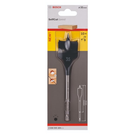 Broca Chata para Madeira Selfcut 35.00x152mm 2608595499 BOSCH-1472a25a-6c09-4c9d-aac3-37426c856593