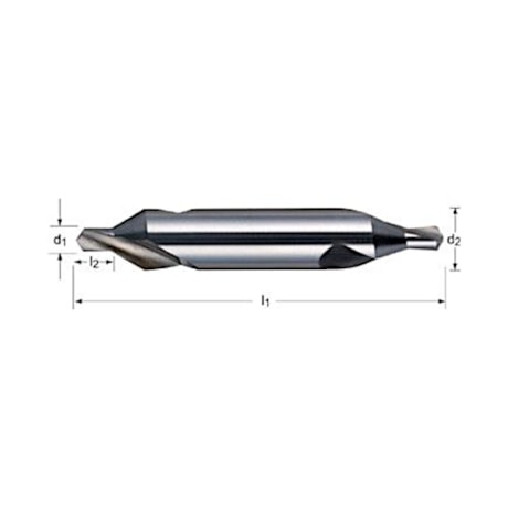 Broca de Centro 3.15 X 15.00mm HSS DIN 333A A200-3.15X8.0 DORMER -566ef813-b4e9-40d4-ad92-eff96be2719b