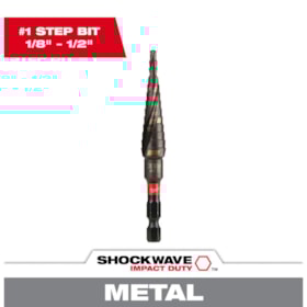 Broca Escalonada 1/8