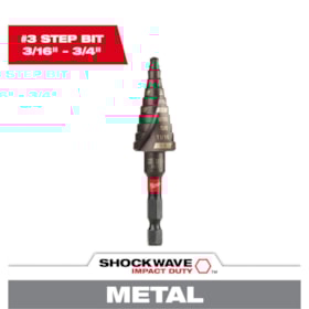 Broca Escalonada 3/16