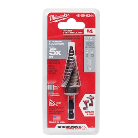 Broca Escalonada 3/16