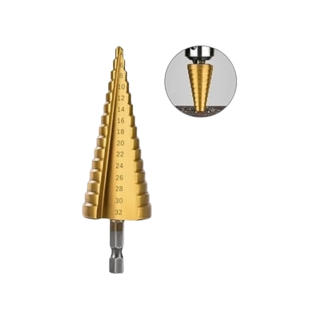 Broca Escalonada 4 a 32mm Titânio D-40135 MAKITA-06173c24-279e-4766-bc04-8a0b6b93d2b2