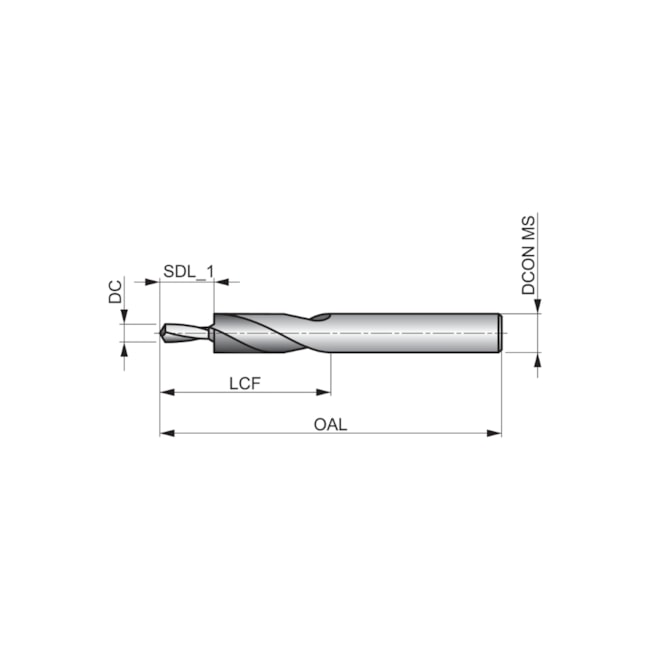 Broca Escalonada HSS 3.40mm 28mm X 66mm Revenida A413M3 DORMER-235ce4de-0ff5-40c3-a15e-d4034c709c3c