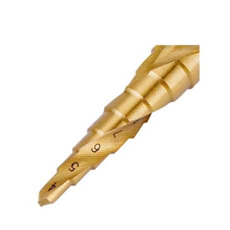 Broca Escalonada HSS 4 a 12 Titânio 723539 MTX-ffcf5875-369f-4d98-90f0-7658004297af