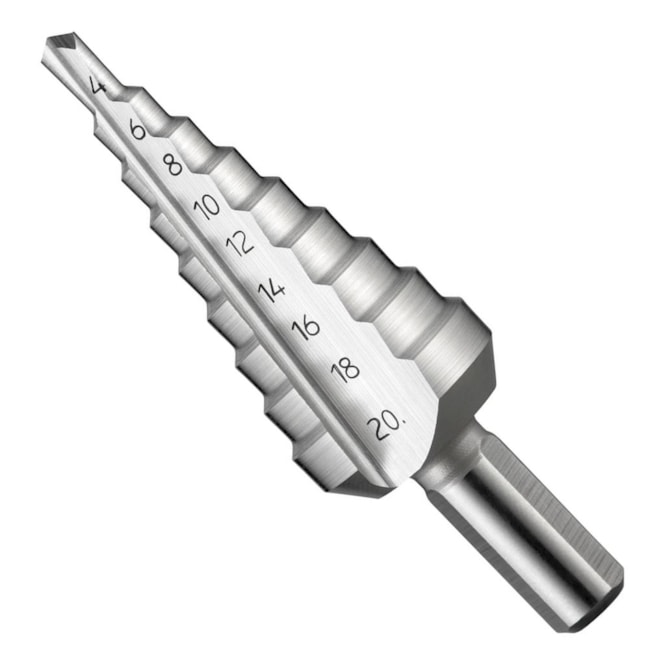 Broca Escalonada HSS 4mm a 20mm G314420 DORMER-5028c9eb-65c9-44f2-8442-b691831b1ea5