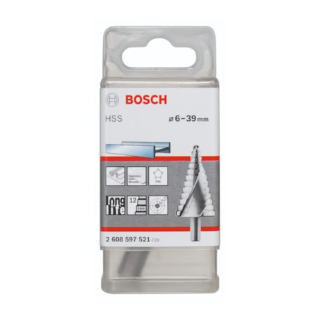 Broca Escalonada HSS 6 a 39 mm 2608597521 BOSCH
											-ff999913-45c8-4254-a8ed-ff1a580bdd06