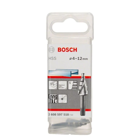 Broca Escalonada para Metal HSS 4 a 12mm 2608597518 BOSCH-6fb4fcc7-6b8c-4bd2-b764-fca2c3101ba9