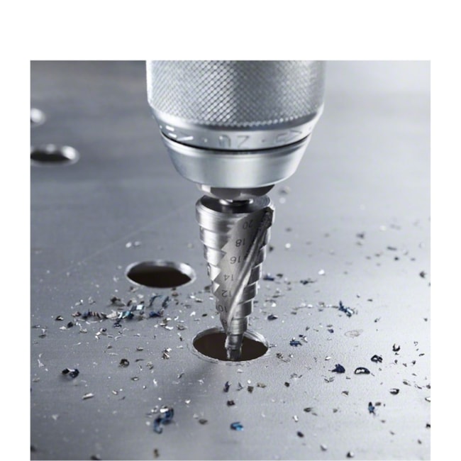 Broca Escalonada para Metal HSS 4 a 12mm 2608597518 BOSCH-7d22ca3d-e165-46b6-a53e-d5a21ad20eda