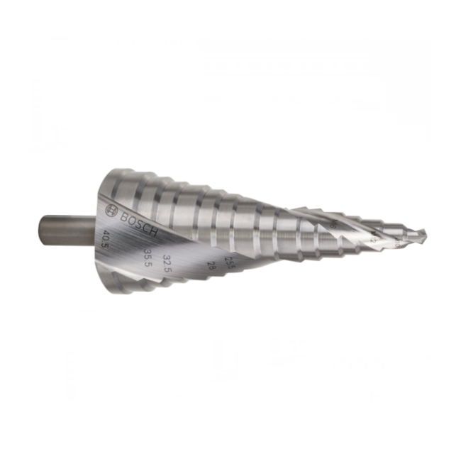 Broca Escalonada para Metal HSS 6 a 40.5mm M10 a M40 2608587427 BOSCH-02e9f62c-bc56-4899-a230-8543c70998d3