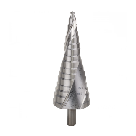 Broca Escalonada para Metal HSS 6 a 40.5mm M10 a M40 2608587427 BOSCH-5d5afb7f-e61e-405c-a3e9-a411e9b4fd7a