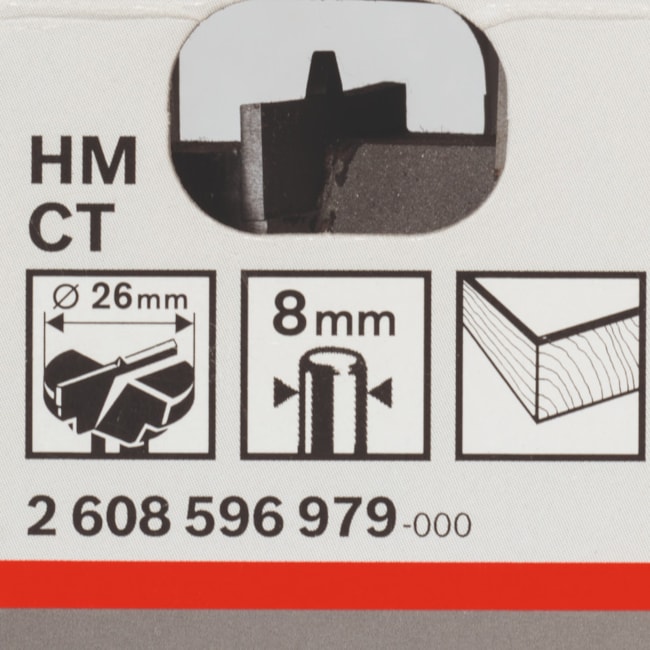 Broca Fechadura Metal Duro 26mm 2608596979 BOSCH-045dde5a-c8b5-4311-8313-13f57462d65e