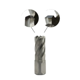 Broca Fresa Anular HSS 13 x 30mm Encaixe Weldon HCS.130 EUROBOOR