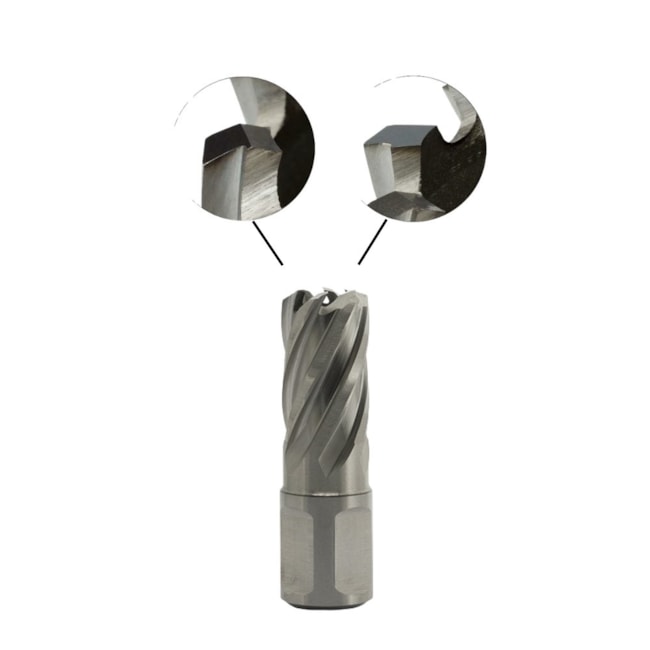 Broca Fresa Anular HSS 13 x 30mm Encaixe Weldon HCS.130 EUROBOOR-2360ab17-4c8e-4e4c-a620-694deafdead7
