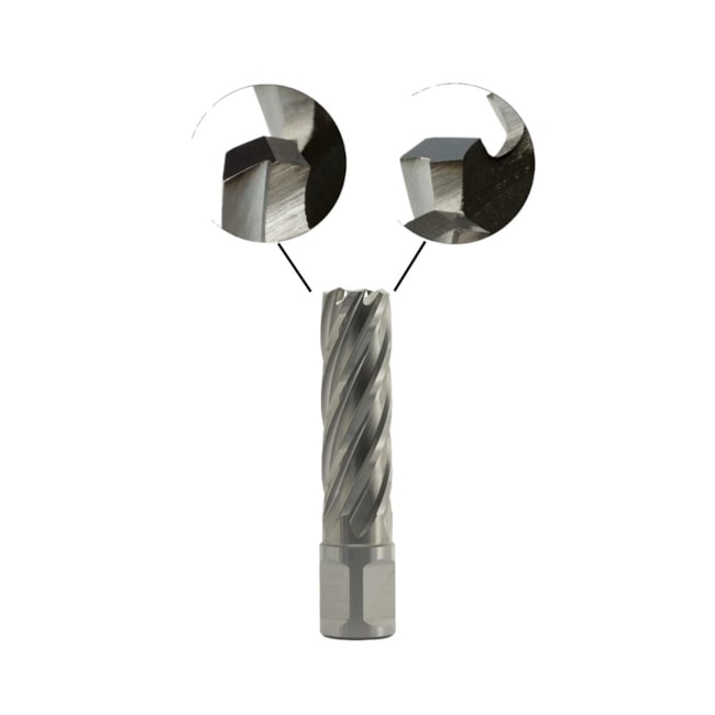 Broca Fresa Anular HSS 16 x 55mm Encaixe Weldon HCL.160 EUROBOOR-74ce04a7-55ef-41c8-bfee-d3c59bade490