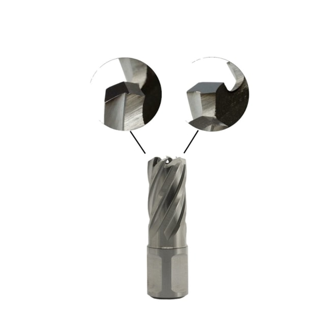 Broca Fresa Anular HSS 19 x 30mm Encaixe Weldon HCS.190 EUROBOOR-61fc99b1-7851-46ee-be55-c53d288defc8