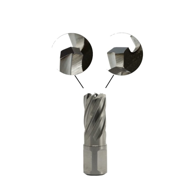 Broca Fresa Anular HSS 25 x 30mm Encaixe Weldon HCS.250 EUROBOOR-da83ef5b-e885-435c-9554-cc92c2b7a177