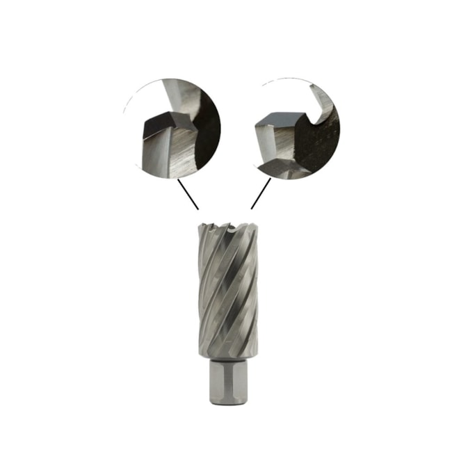 Broca Fresa Anular HSS 26 x 55mm Encaixe Weldon HCL.260 EUROBOOR-edddc01e-6afe-4a58-b6f3-e87a3c51e497