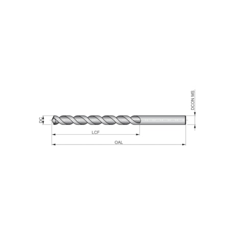 Broca Haste Paralela PFX 3.20mm 36X65mm DIN ANSI A9003.2 DORMER-4415cf31-217e-4481-aaaf-c55526aef2b7