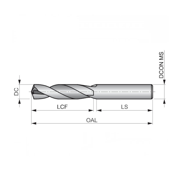 Broca HP MD DIN 6537 8.0mm 3XD R4588.0 DORMER-9760de87-8430-48d7-b350-ff9b3c836d35