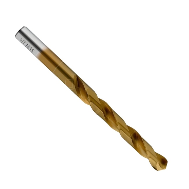 Broca HSS Din 338N 8.50mm Tin Afiação Cruz HT100-8.50 HT-6814af64-0e9b-4e4b-8151-ab4c8dc32718