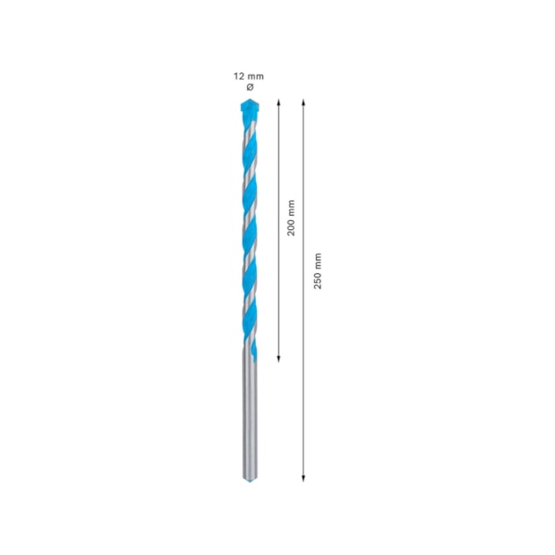 Broca Multimaterial 12,00mm 200X250mm 2608901486 CYL-9 EXPERT MULTICONSTRUTION BOSCH-7413f1c9-8a89-4572-8a62-c2e206dff817